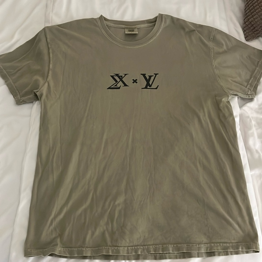 Sigma Chi x Louis Vuitton collab rush shirt